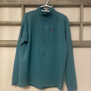 Patagonia Men's R1 Techface 1/4 Zip Pullover | Size L